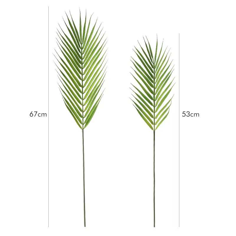 Feuilles de Palmier Artificielles Areca de 67cm