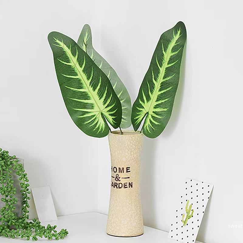 Feuilles de Monstera artificielles de Style hawaïen