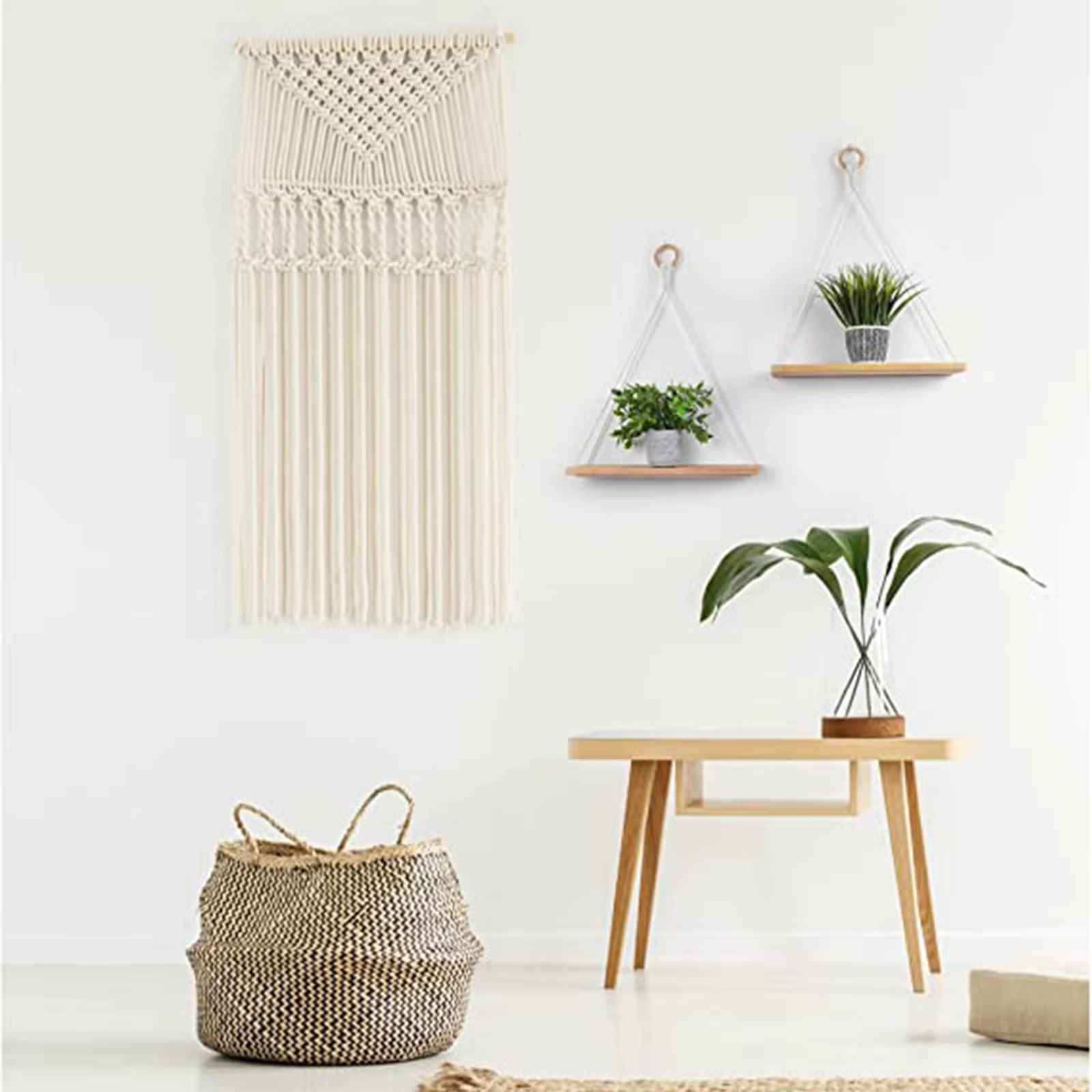 For Wall, Boho Shelf Decor