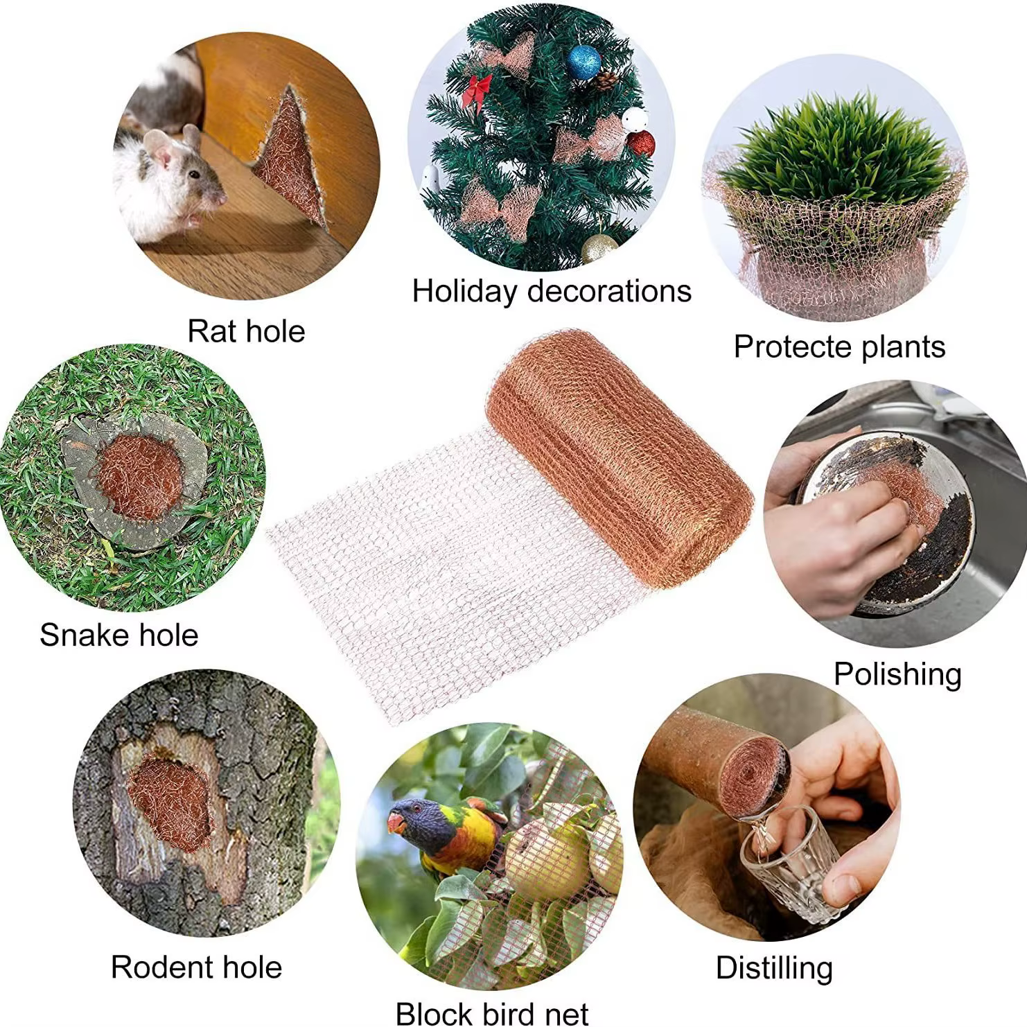 Filet de protection des plantes 3/6M