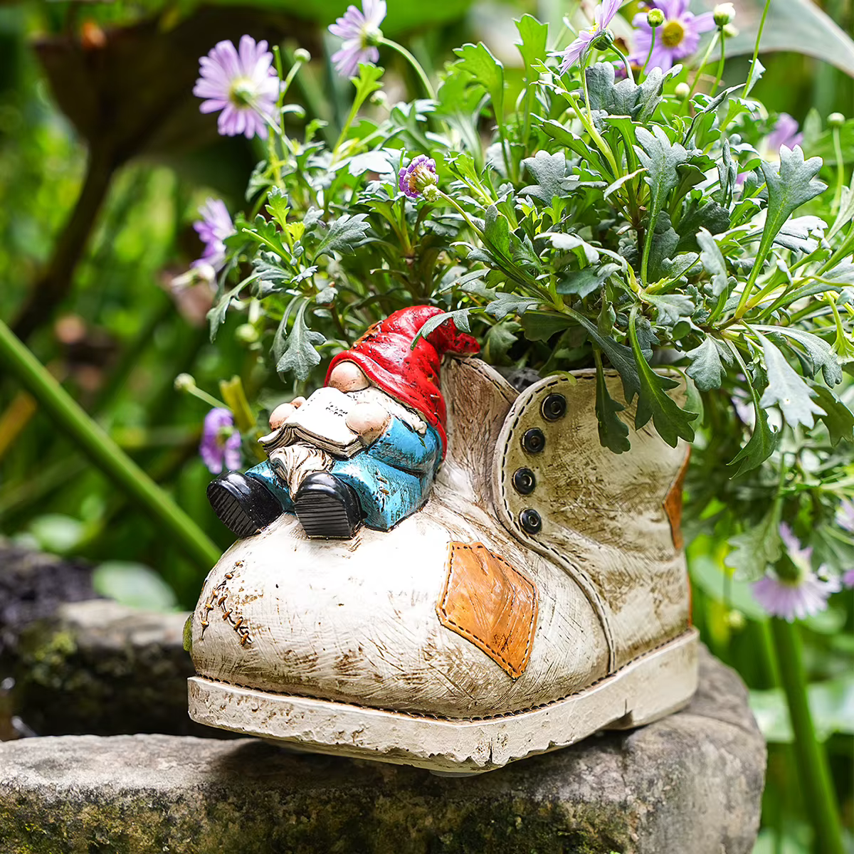 1 pièce, vase à succulentes en forme de botte
