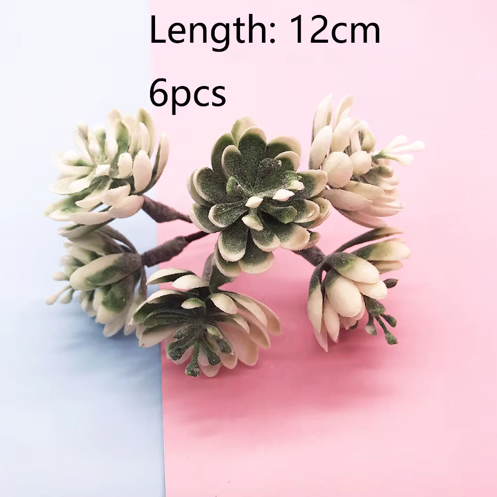 Fleurs artificielles, ornements de noël
