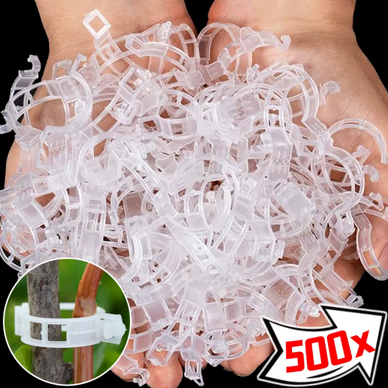 Clips de Support de plantes en plastique réutilisables