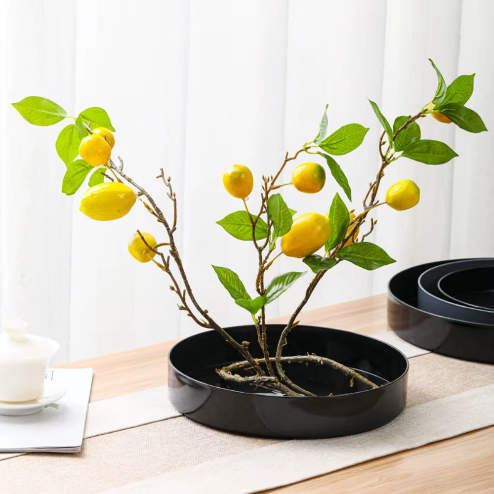 Vase à fleurs japonais Ikebana Suiban