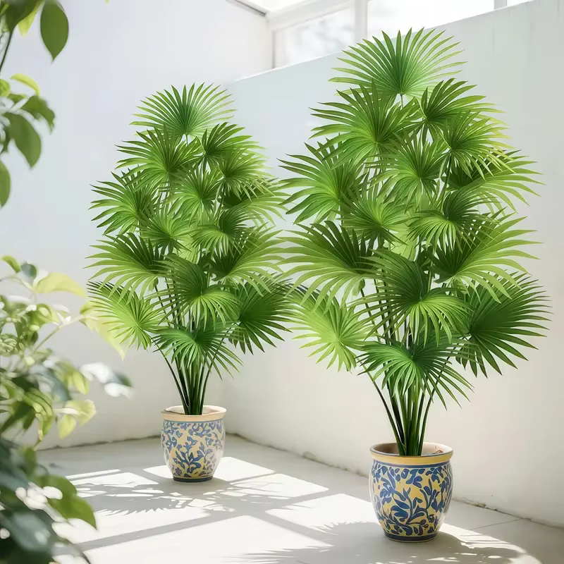 24 feuilles de plantes artificielles de 31.5 pouces