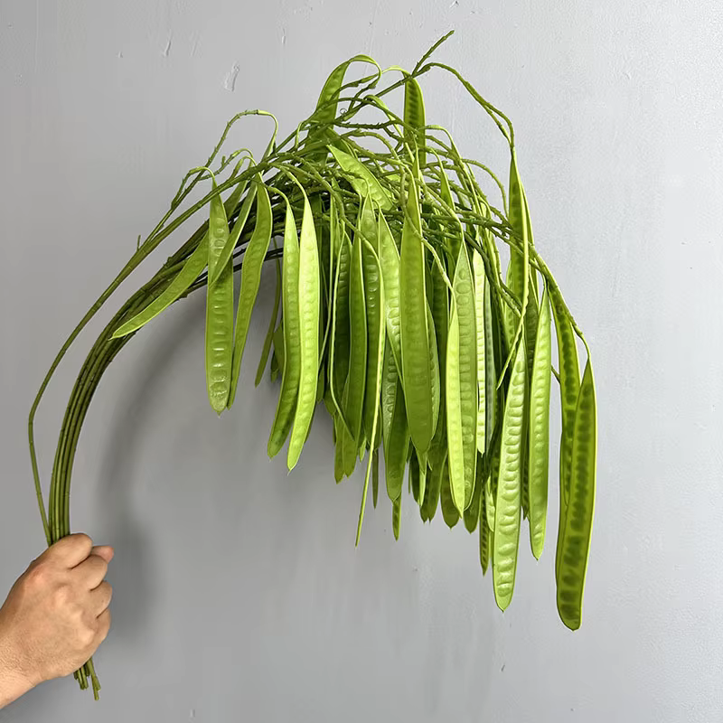 Haricots artificiels au toucher réel