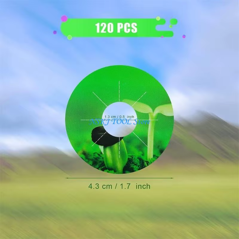 Étiquettes autocollantes pour plantes hydroponiques, 100/120 pièces, L8RC