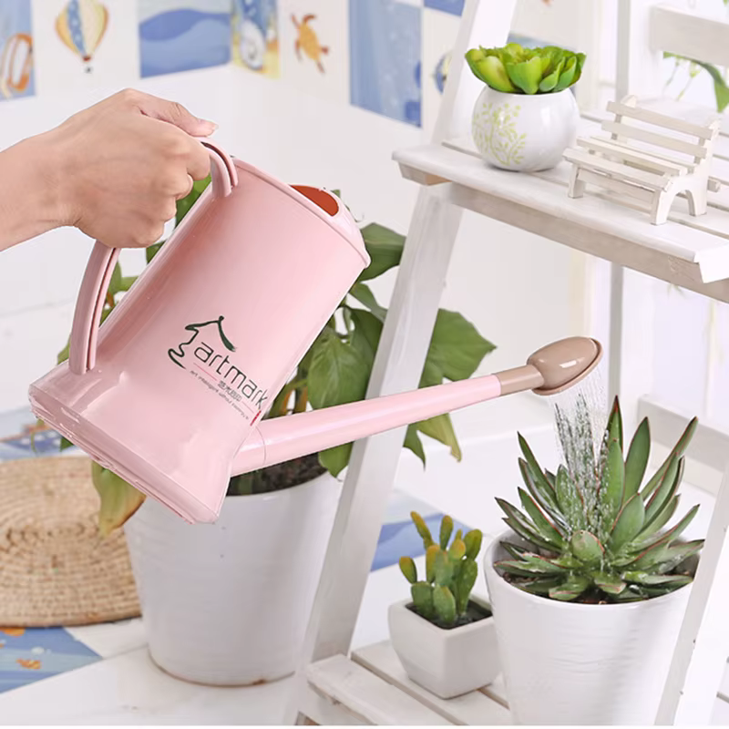 Arrosoir avec poignées pour plantes à fleurs