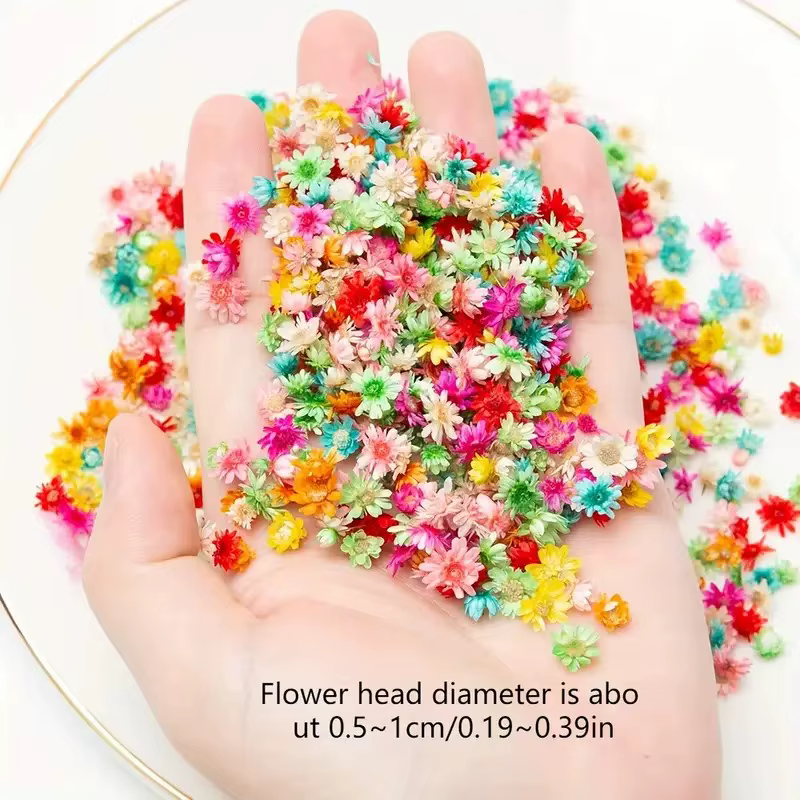 Mélange de fleurs artificielles classiques pour l'artisanat – Véritables