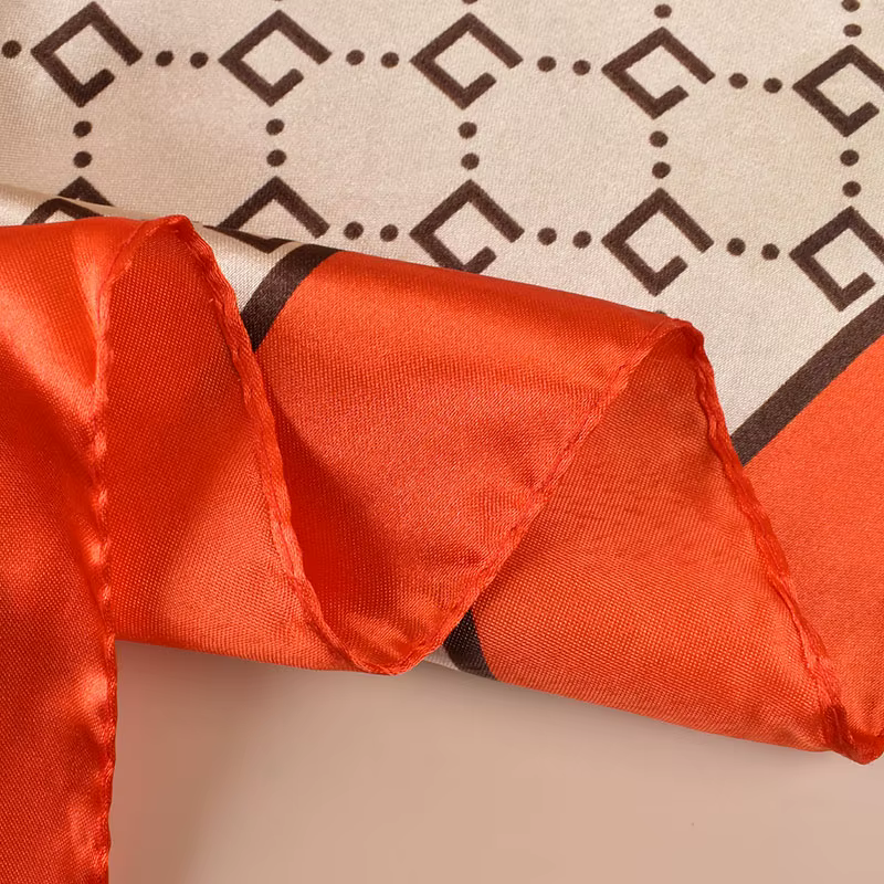 Foulard carré en Satin pour femmes, accessoire de plage d'été, à la mode, 90x90 pouces, multi-usage, serviette pour cheveux polyvalente, 1 pièce