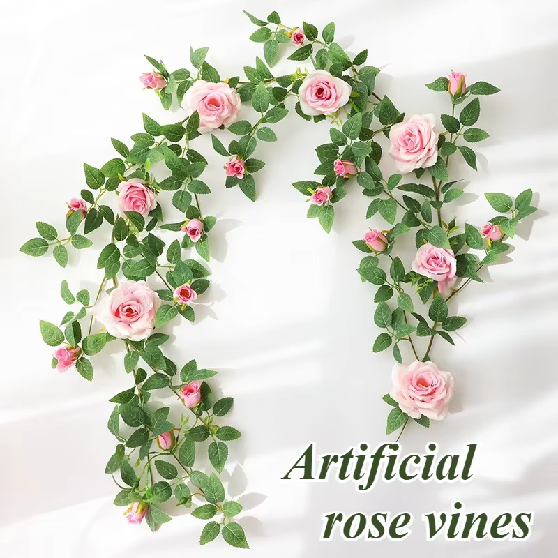 Vigne à roses artificielles 90/180cm