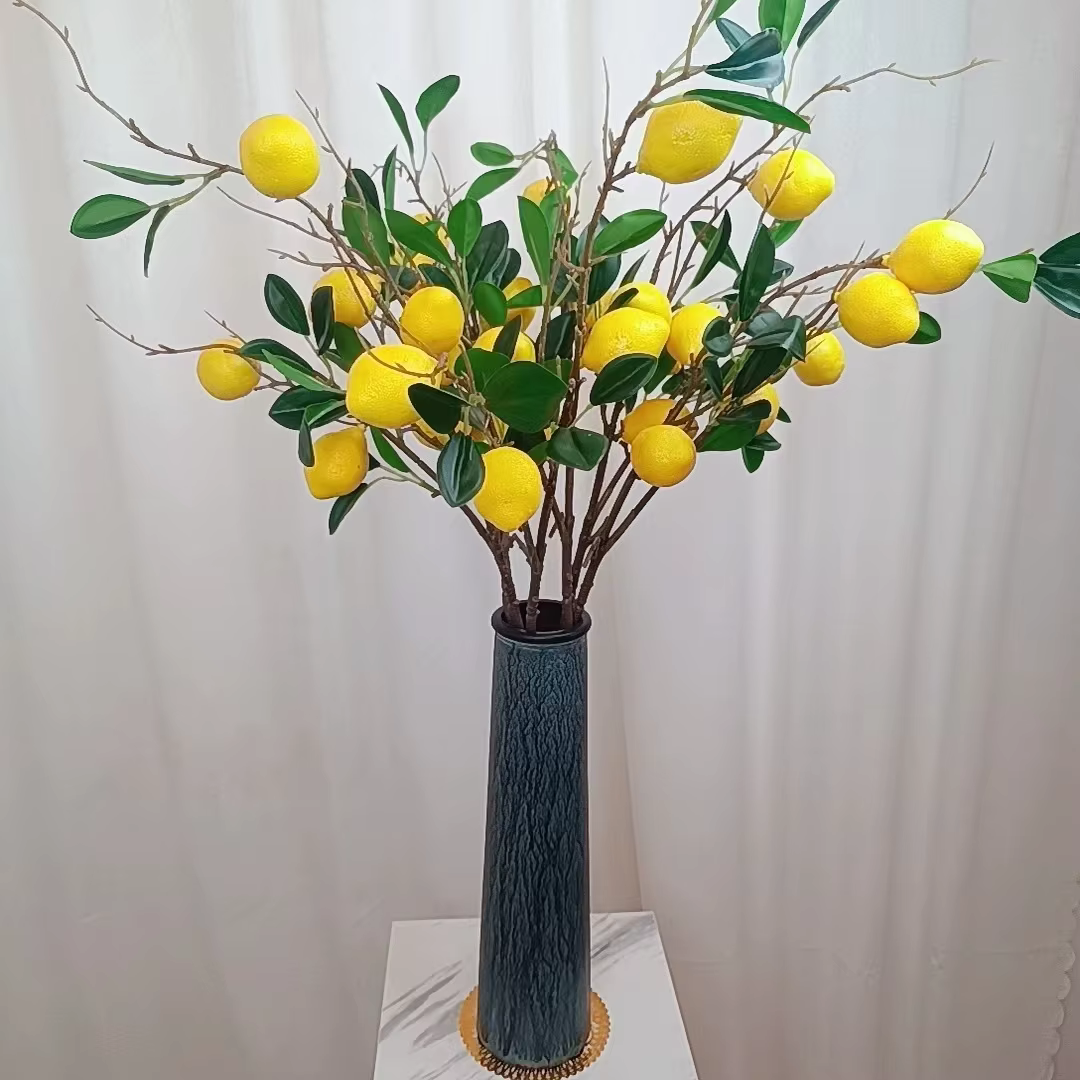 Branche de citron artificielle