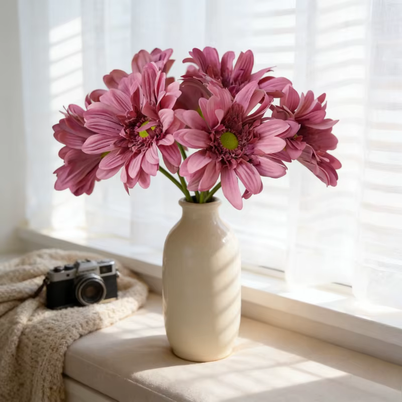 Gerbera artificielle de 14