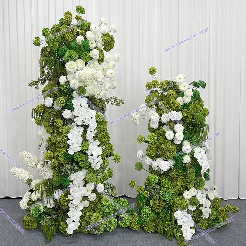 Fleurs artificielles de luxe en panneau KT