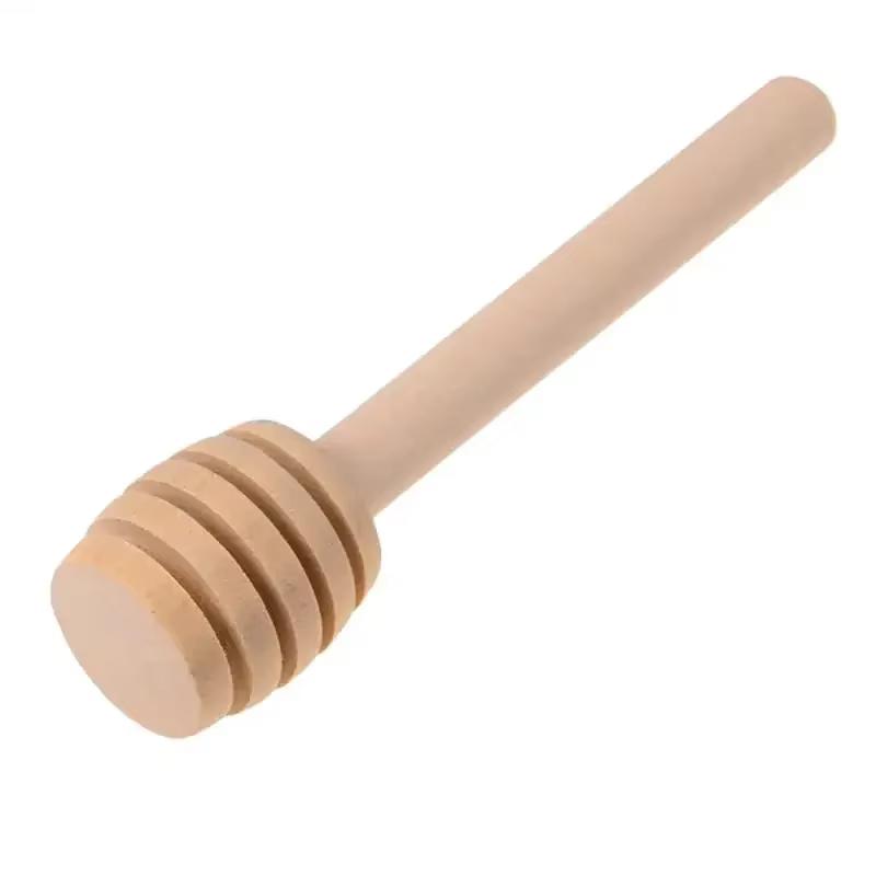 Mini Cuillère à Miel en Bois, Barre d'Agitation pour Pot, Fournitures Écologiques, Long Manche, Bâton d'Assad, Accessoires