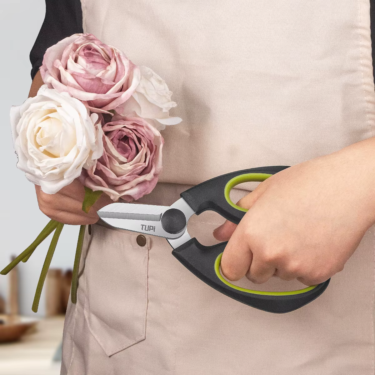 Ciseaux de jardinage, cisailles de fleuriste pour plantes et fleurs