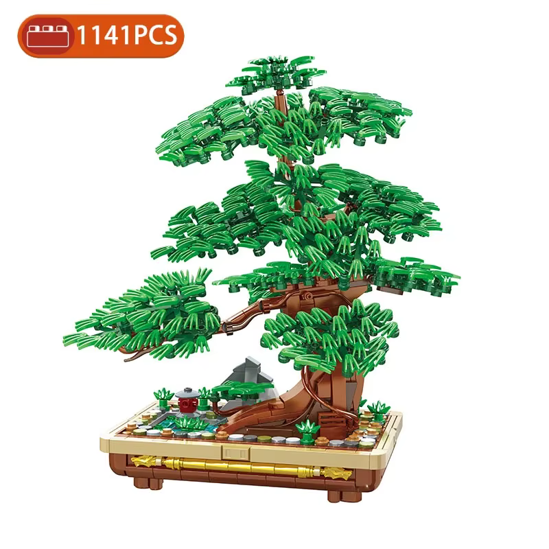 Mini plante en pot en forme de bonsaï
