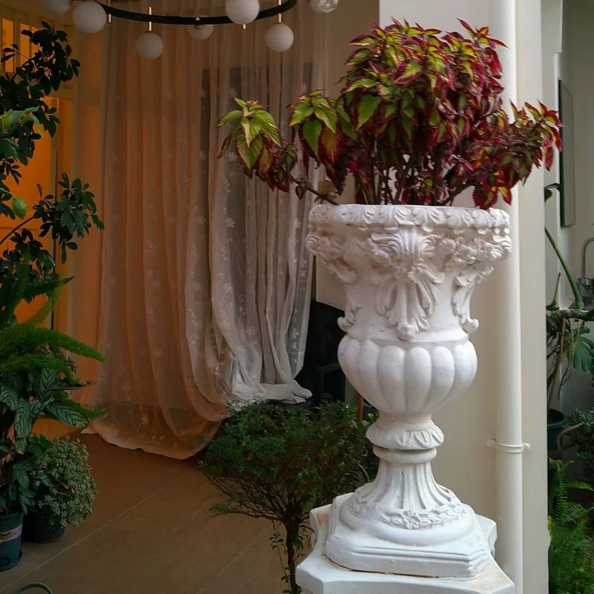 Pot de fleur en Relief de Style européen