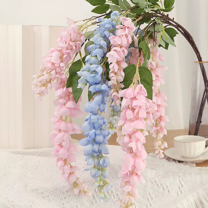 Fleur de haricot artificielle pour mariage