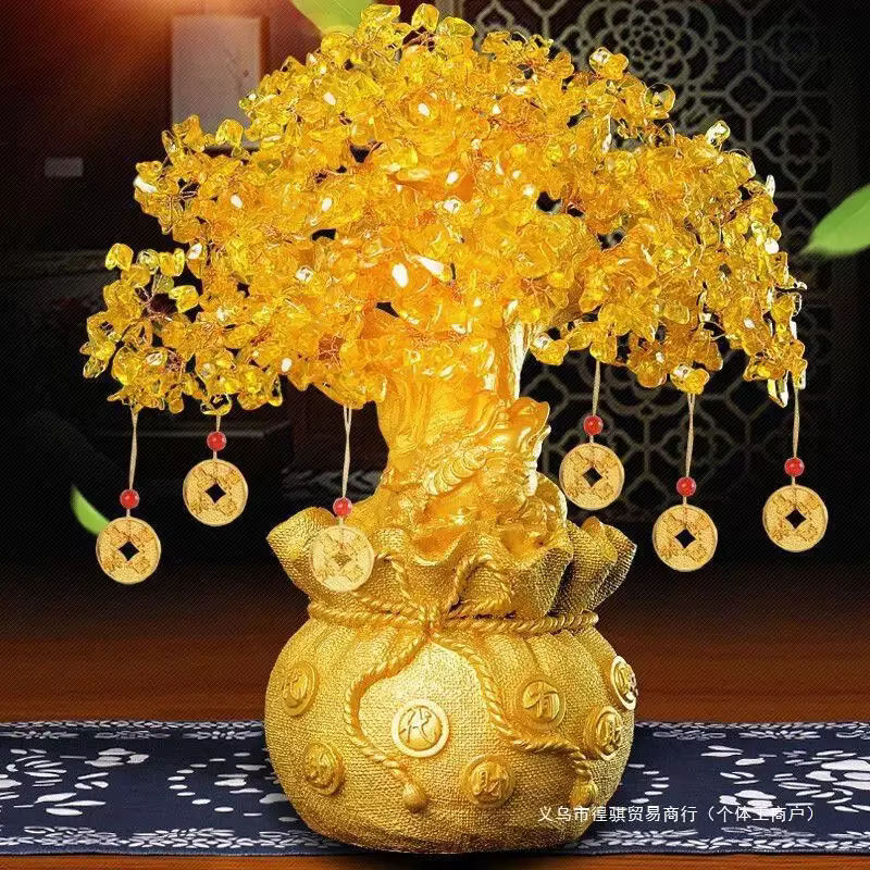 Arbre d'argent chinois Feng Shui