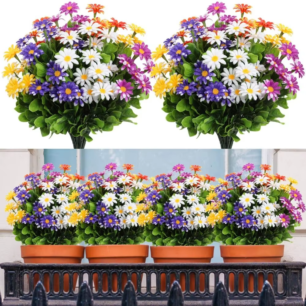 Fausses fleurs artificielles de marguerites