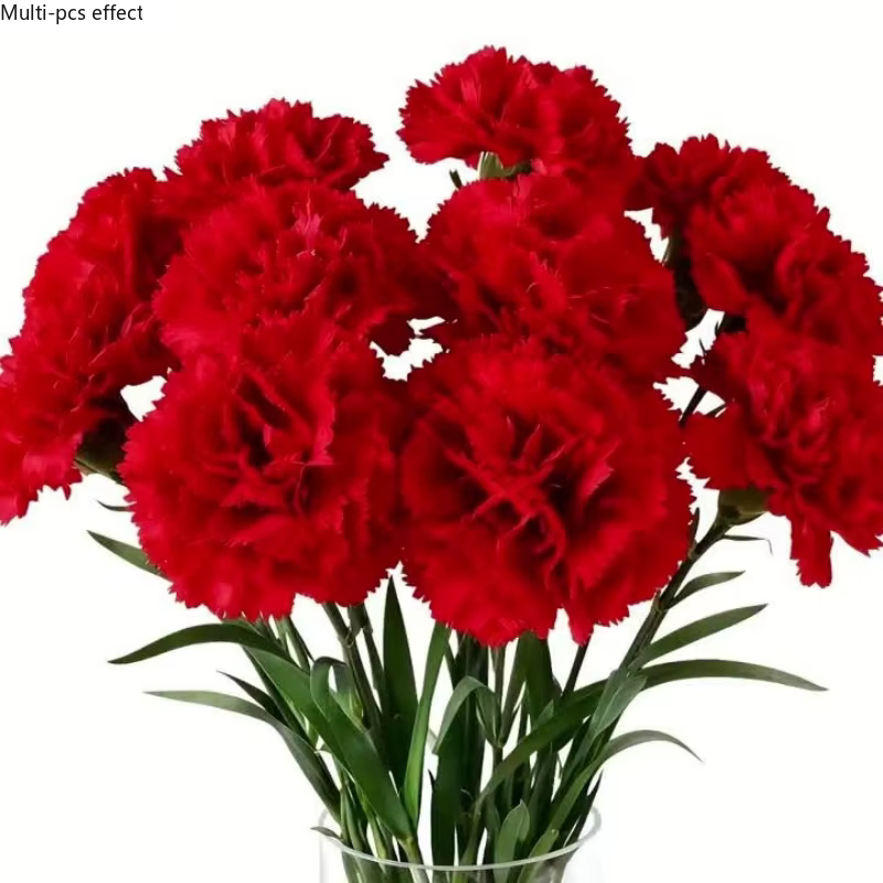 Fleurs de carnations synthétiques
