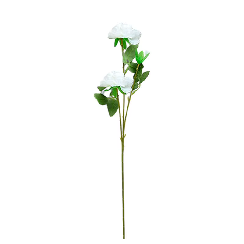 Fleurs de soie de pivoine à trois têtes