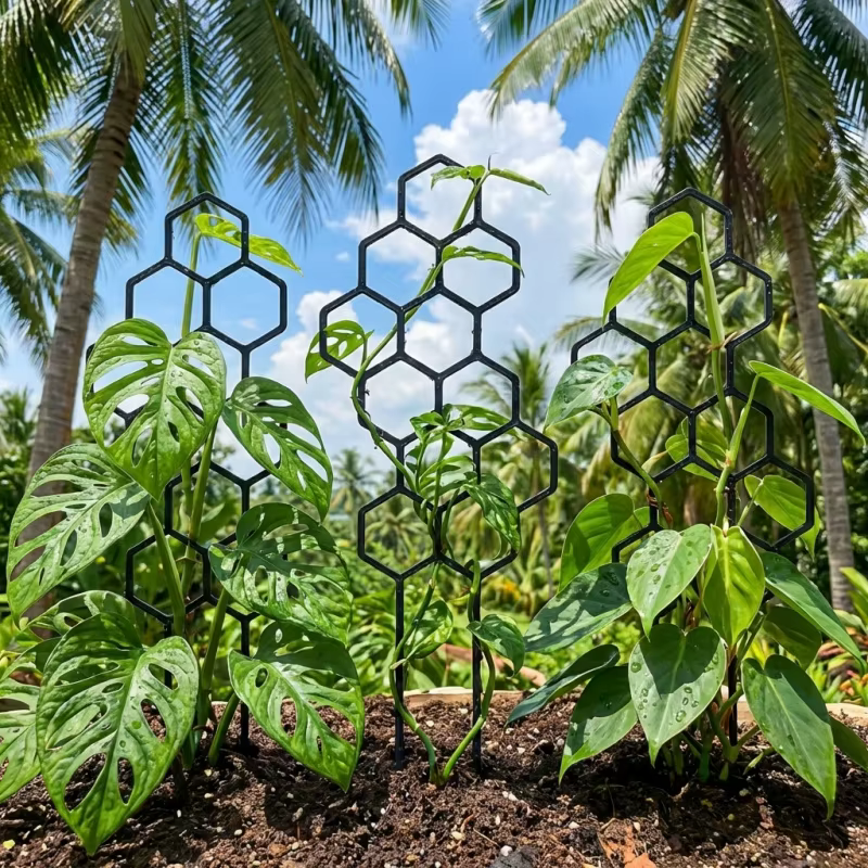 2 pièces Treillis alvéolé pour plantes grimpantes