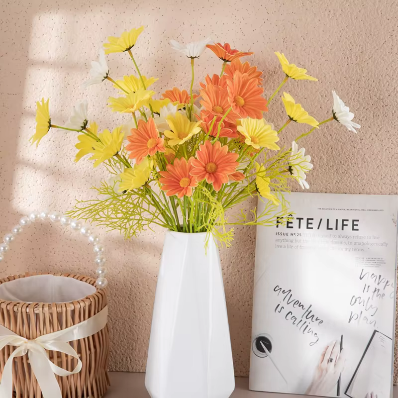 Fleurs de marguerite pour la fête de mariage