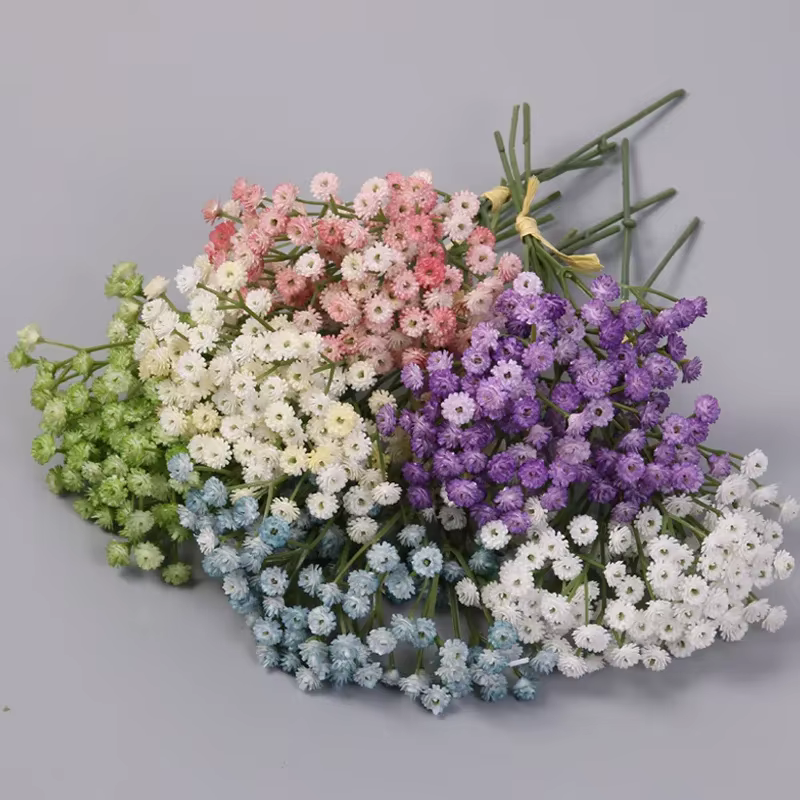 Fleurs artificielles pour demoiselles d'honneur, ensemble de 3 pièces de 22cm