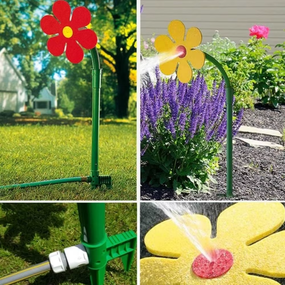 Arroseur de jardin créatif en forme de fleur