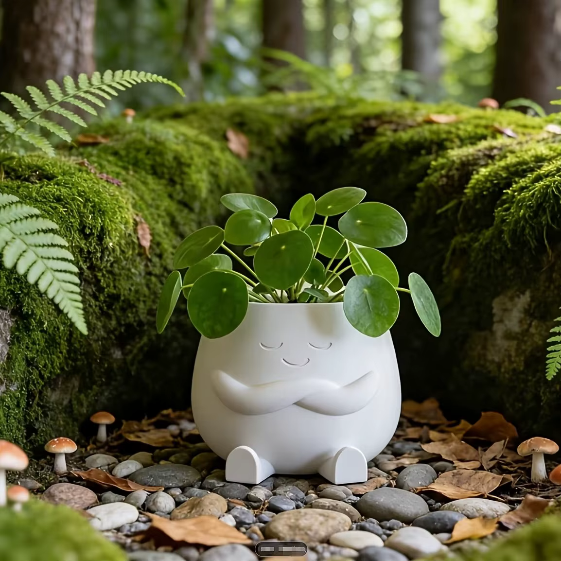 Ensemble de 4 pots de fleurs fonctionnels imprimés en 3D