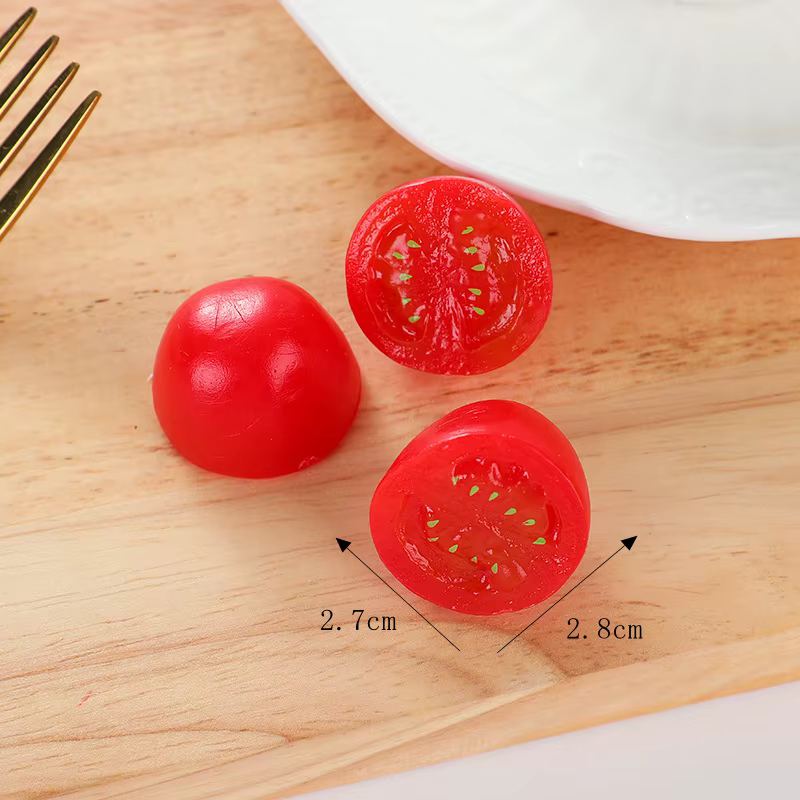 Légumes artificiels cerise tomate modèle alimentaire accessoires décoratifs faux réaliste Simulation fruits décor à la maison 10 pc/lot