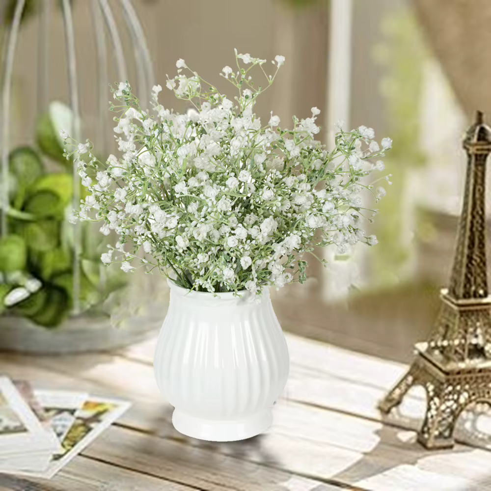 1pc fleurs artificielles plantes gypsophile mariage Bouquet de mariée maison chambre Vase Table jardin bricolage cadeaux photographie accessoires Decora