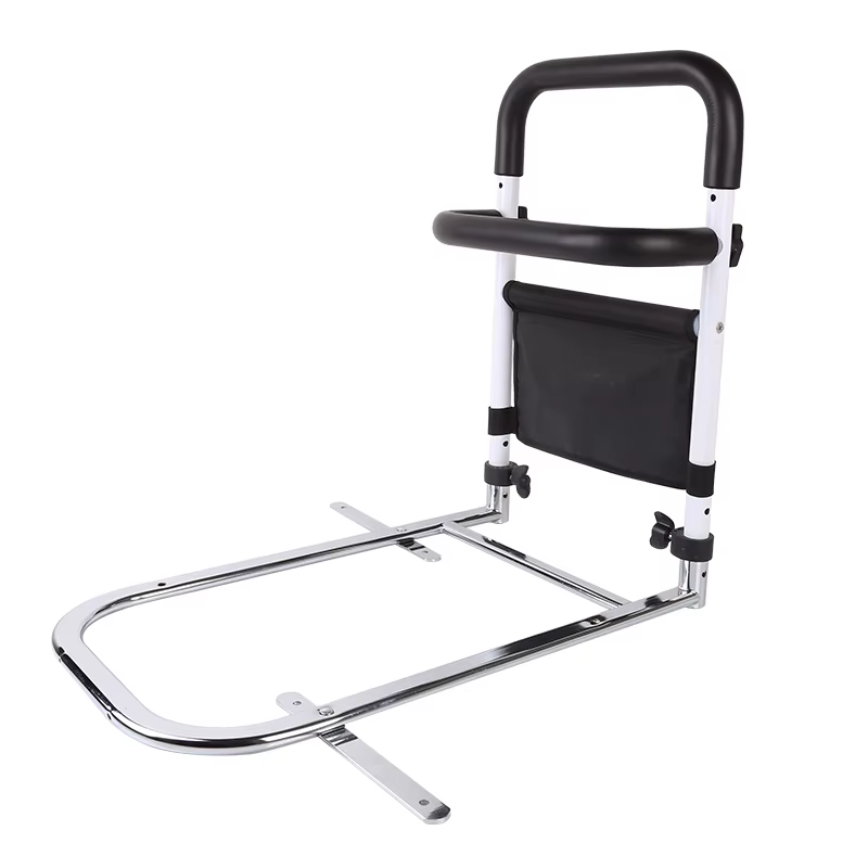 Barre de maintien de lit pour personnes âgées, sans installation requise, assemblage sans outils, rail d'assistance au lit compact, robuste et durable
