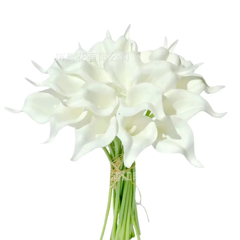Mini fleur artificielle de calla en PU