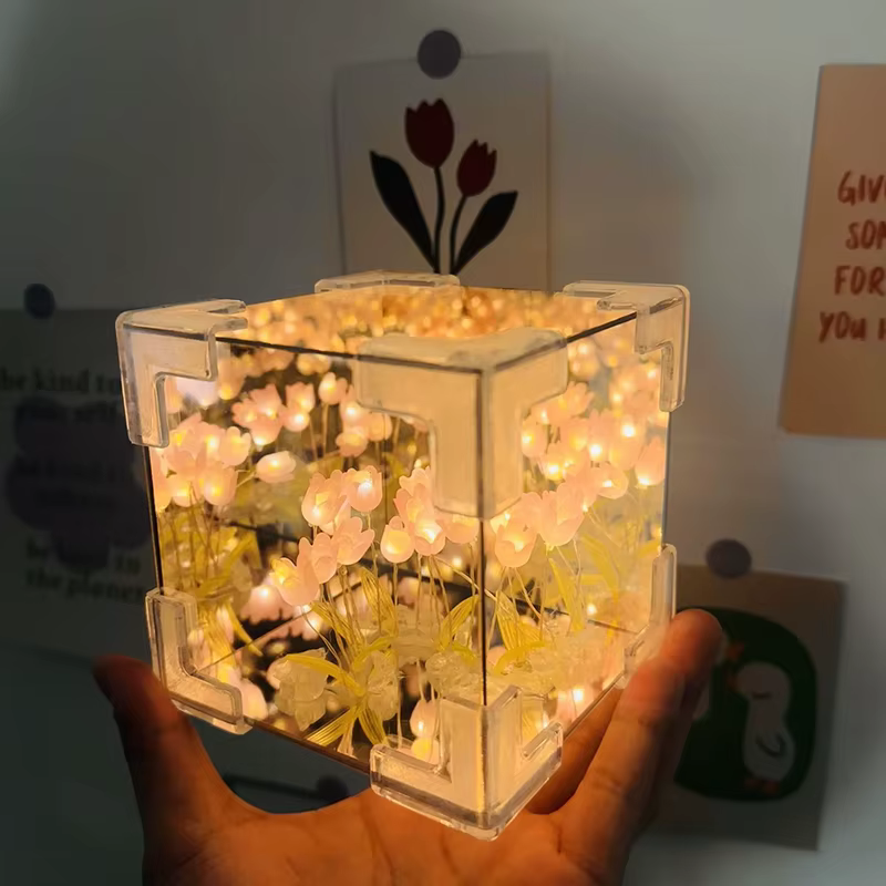 Bricolage 3D fleur mer LED