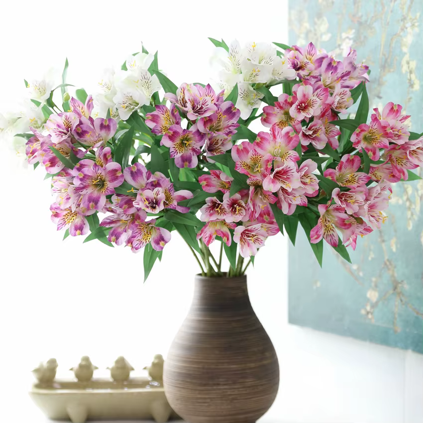 Branche de Rhododendron artificielle 78cm