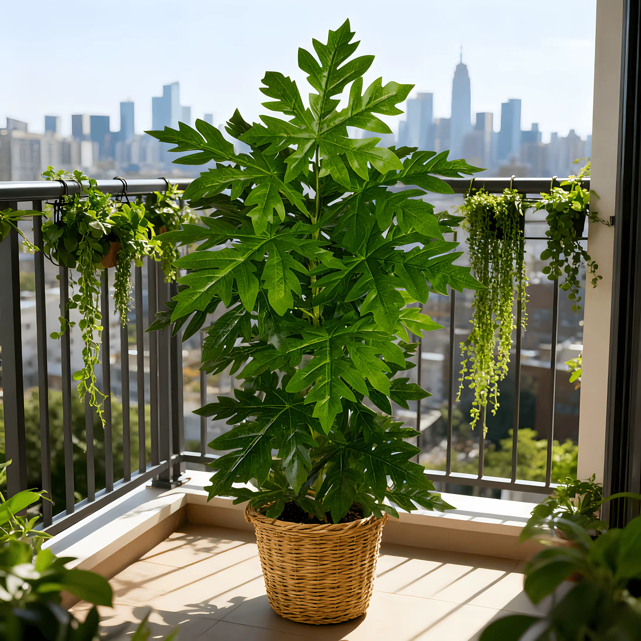 1 pièce Grande plante artificielle réaliste de la famille Rosacée
