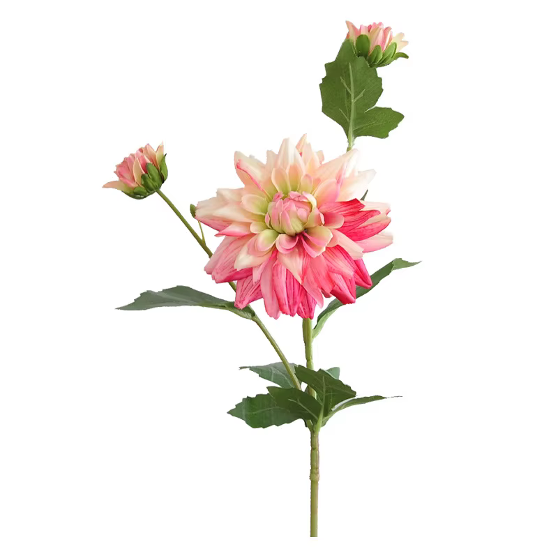 Fleur Artificielle de Nunlia à 3 Têtes Unique