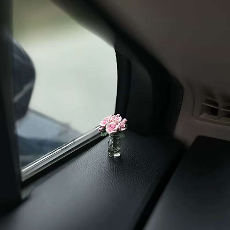Mini Vase à roses et tournesol