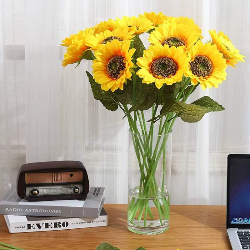 Bouquet de fleurs artificielles de tournesol