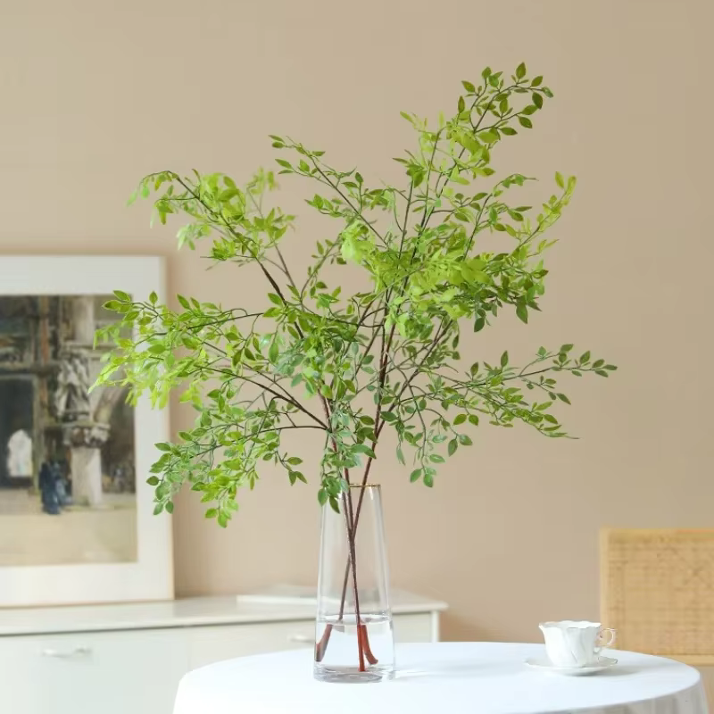 Plantes vertes artificielles Ntalk an bambou