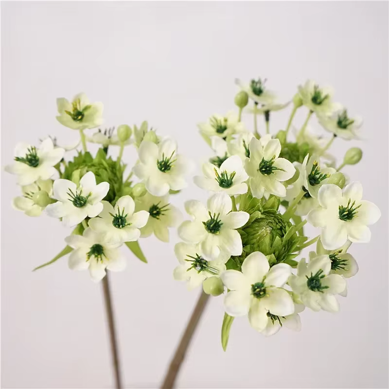 Fleur artificielle en soie orchidée