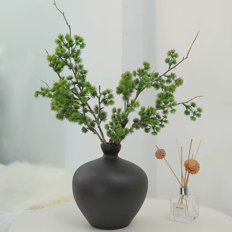 3 pièces de branches de pin chinois simulées