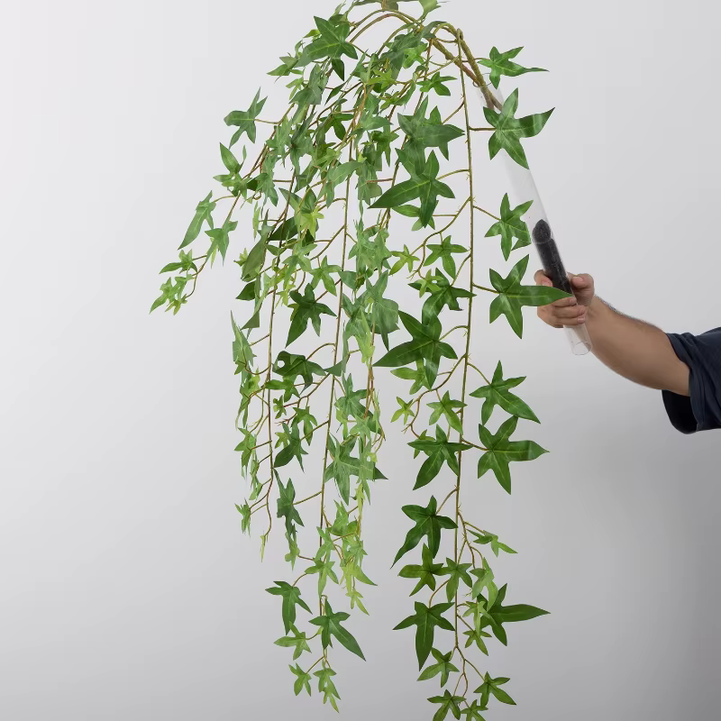 3 pièces de plantes artificielles en soie
