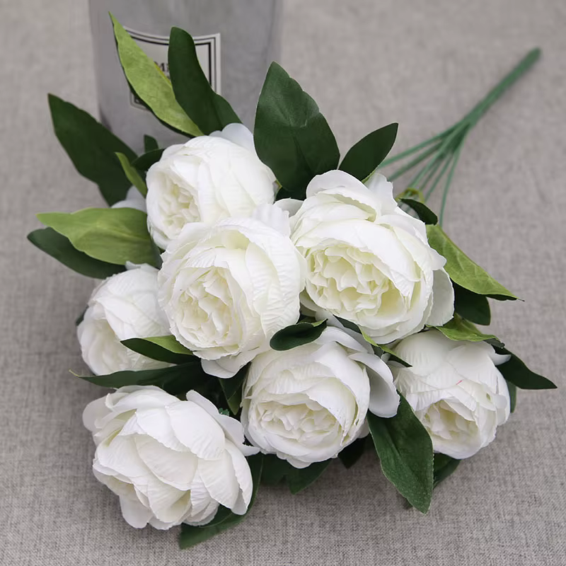 Bouquet de Fleurs Artificielles pour Décoration de Maison