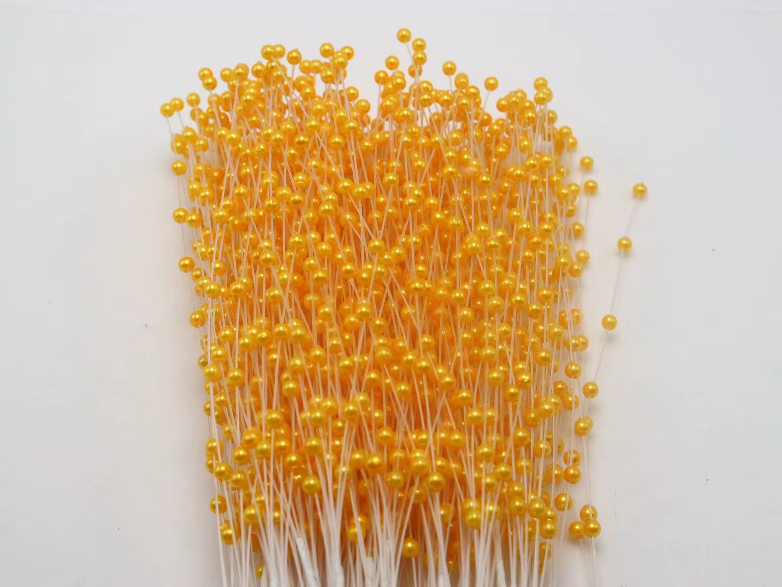 Guirxiété de tiges de fleurs en perles, spray pour patients, bouquet pour fête de mariage, 20 pièces