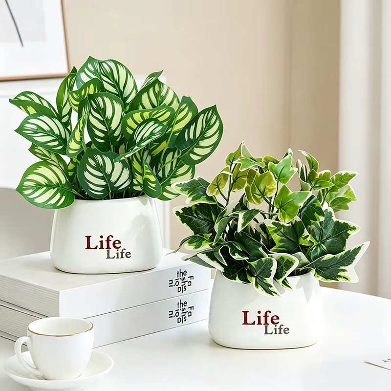Plante Artificielle Bonsaï Verte