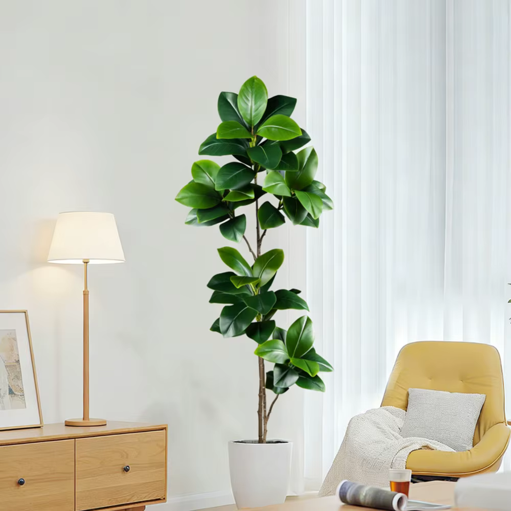 Arbre en caoutchouc artificiel de 74-140 cm